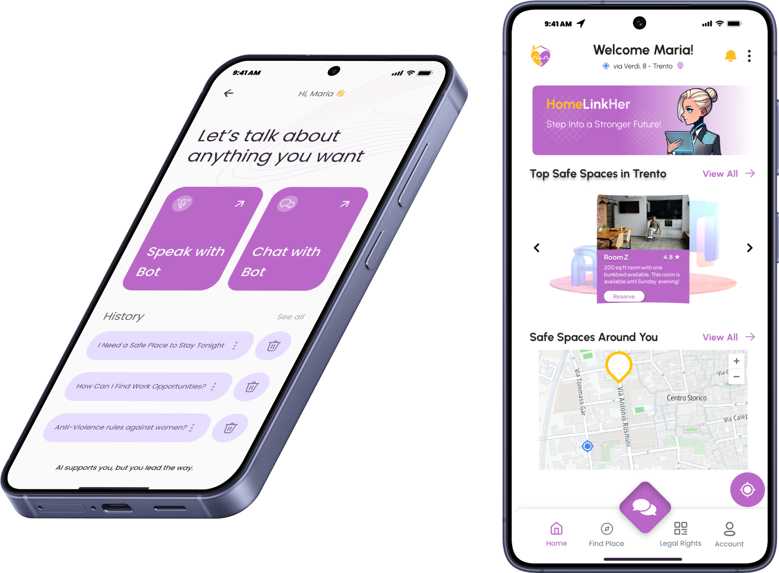HomeLinkHer — support platform for women at risk of homelessness
