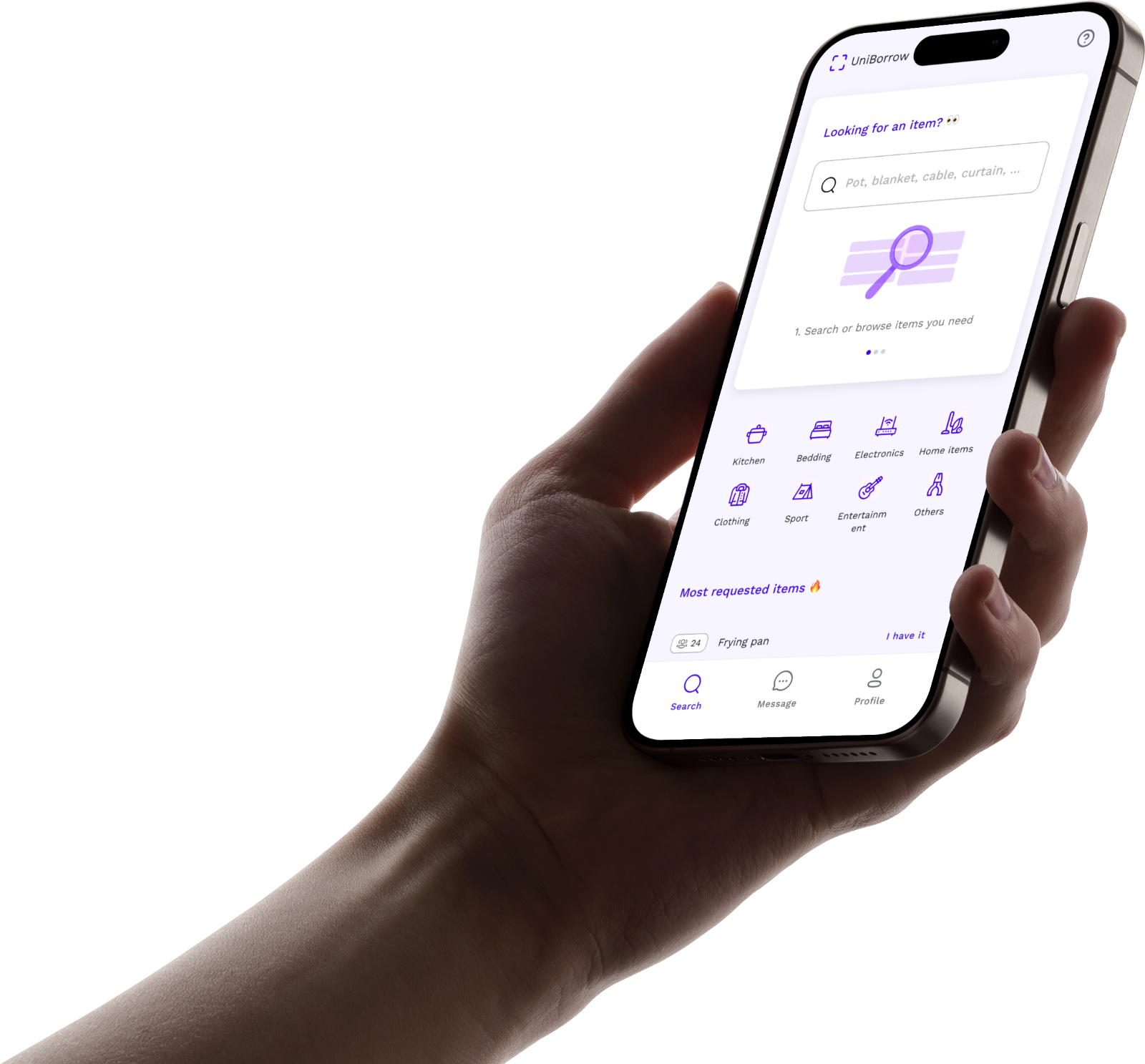 UniBorrow — peer-to-peer borrowing platform for students